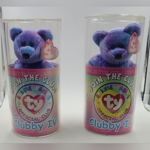 Ty Original Beanie Babies Official Club BBOC Sealed Clubby IV! Never opened! - Picture 1 of 1
